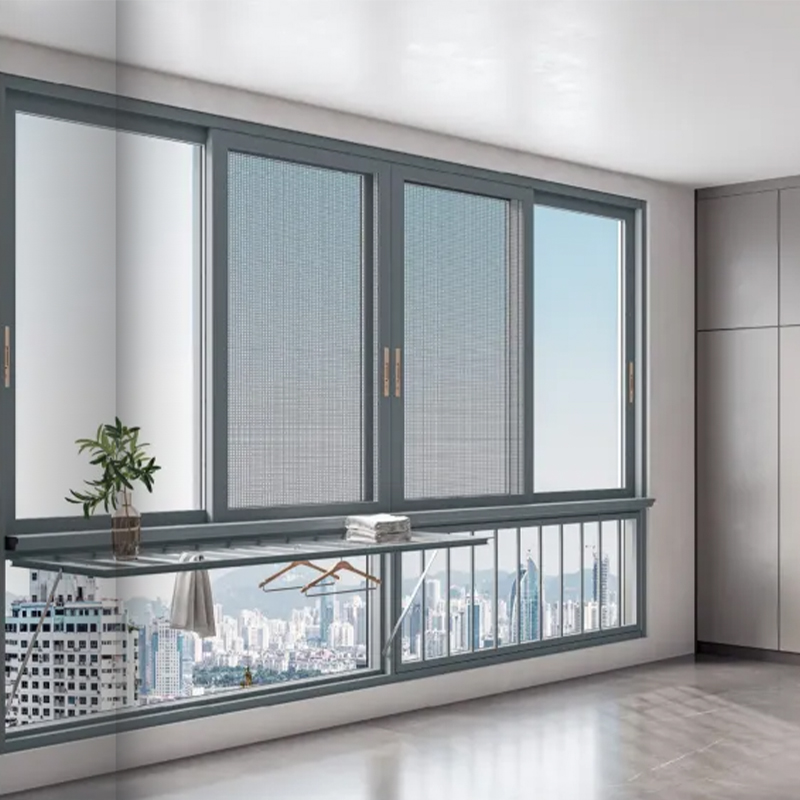 Fenglu 108 Series Three-Track Sliding Window With Screen 2.0mm