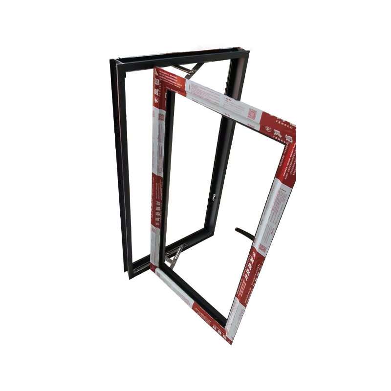 How can the structural design of a casement window frame be optimized to enhance its wind pressure resistance?